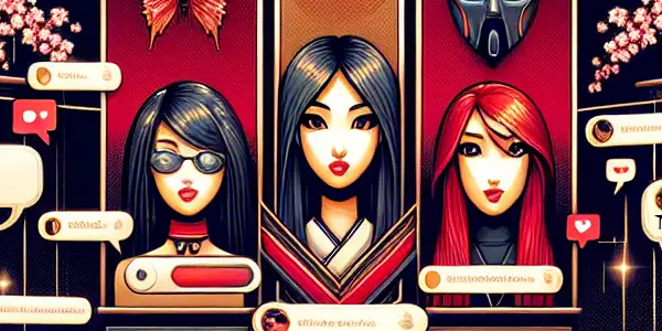 A vibrant online forum for Japanese adult films, featuring engaging discussions and colorful avatars amidst a modern design.